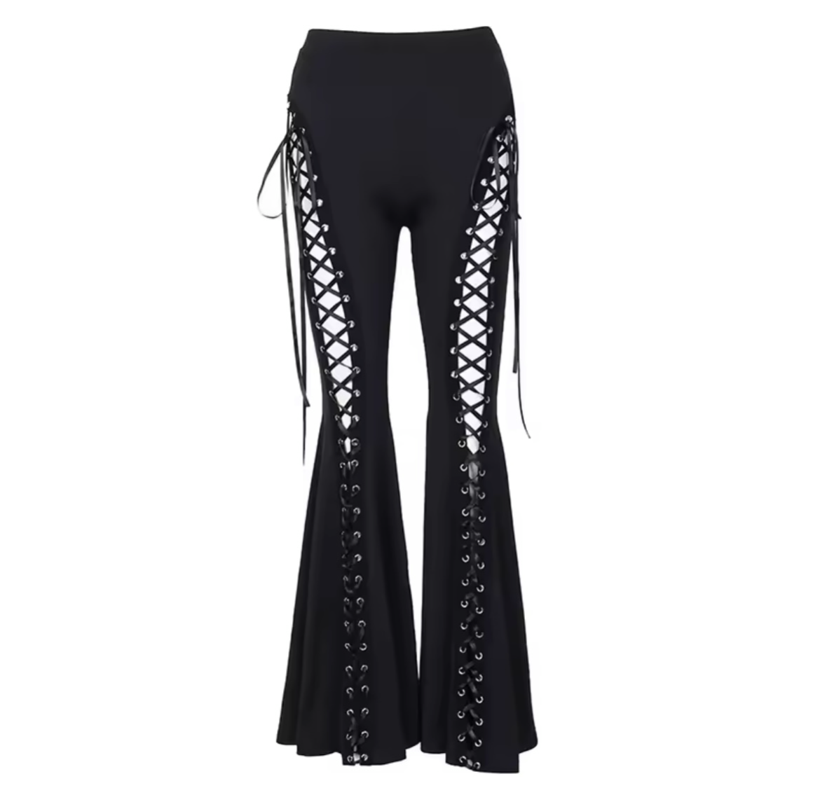 A Trend Black Flared Pants